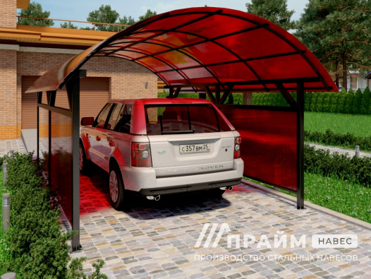 Навес для машины на участке №29 - фото 538